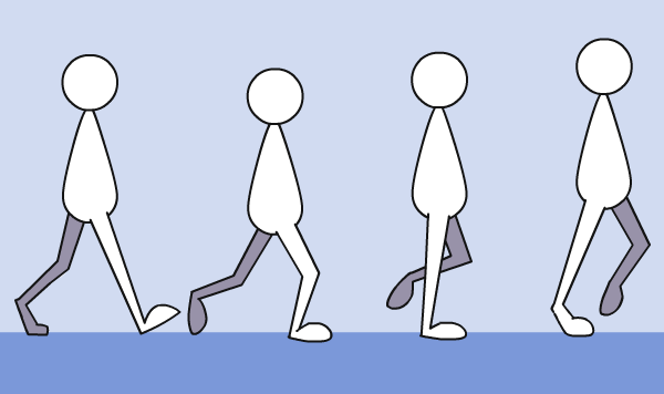 Run cycle poses | Walking animation, Animation walk cycle, Poses