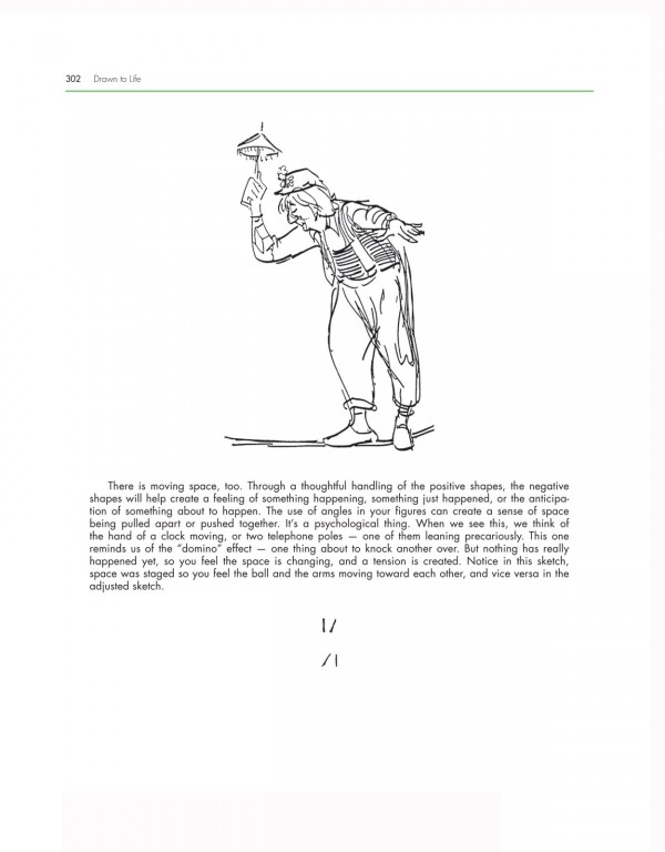 A sample of the blending of text and drawings found in the books.