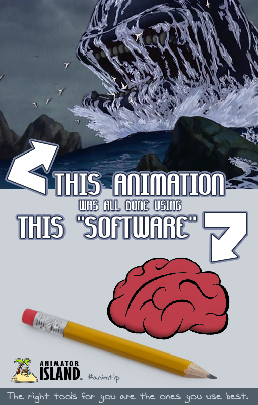 The right animation software for you is the one you use best!